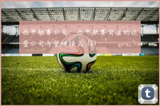 西甲联赛公司：西甲联赛背后的运营公司与管理模式 (2)